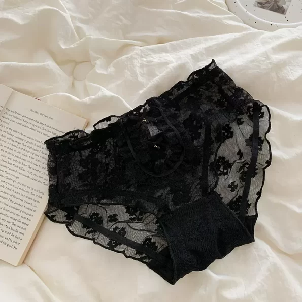 Light and Breathable Lace Sexy Sheer Panties Designed for Women 7