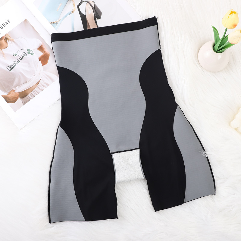 Seamless High Waisted Cotton Crotch Tummy Tucking and Butt Shaping Plus Size Shapewear Panties 6