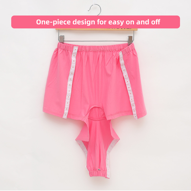 Side Closure for Easy On and Off Cotton Comfort Care Adaptive Panties 7