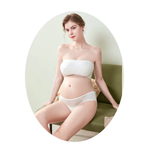 5 Pack Mid Rise Cotton Disposable Underwear for Pregnant Women 4