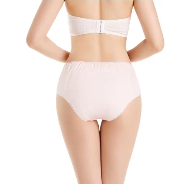 Breathable Pure Cotton Mid Waist Postpartum Underwear for Pregnant Women 2