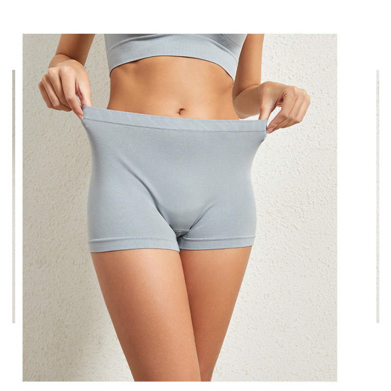 Plus Size Modesty Mid Rise Seamless Slip Shorts Available in A Variety of Colors 16