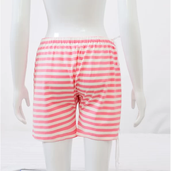 Women's High Waisted Striped Cotton Adaptive Panties With Adjustable Side Ties (Available in Plus Sizes) 10