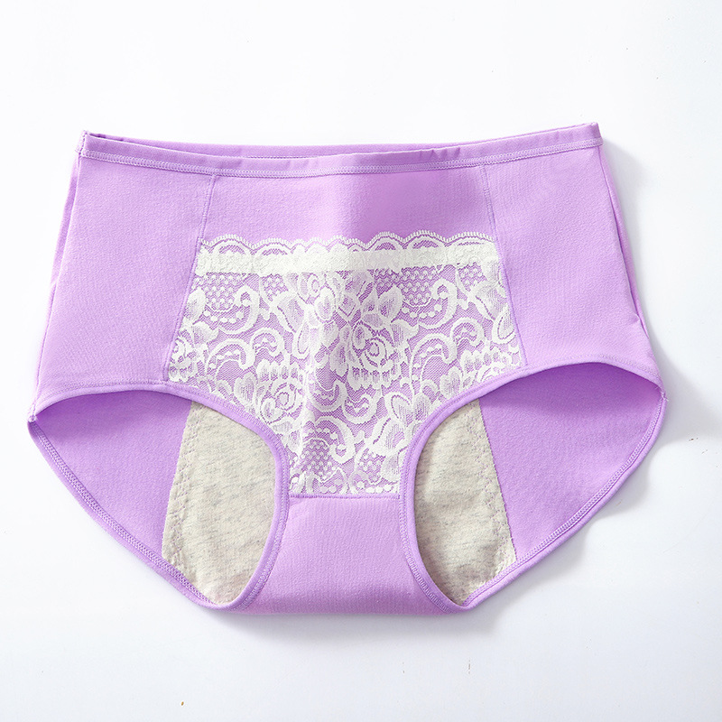 Mid Rise Women's Cotton Period Panties with Leak Proof Pockets 5