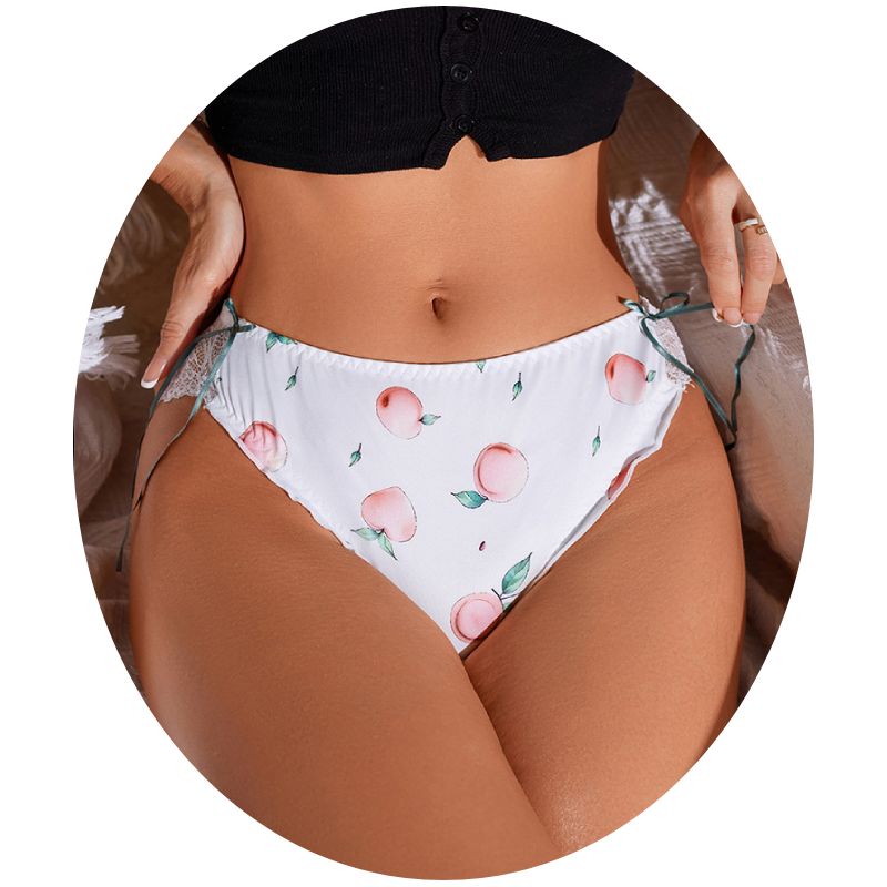 Women’s Mid Rise Cheeky Panties with Adorable and Playful Prints 6