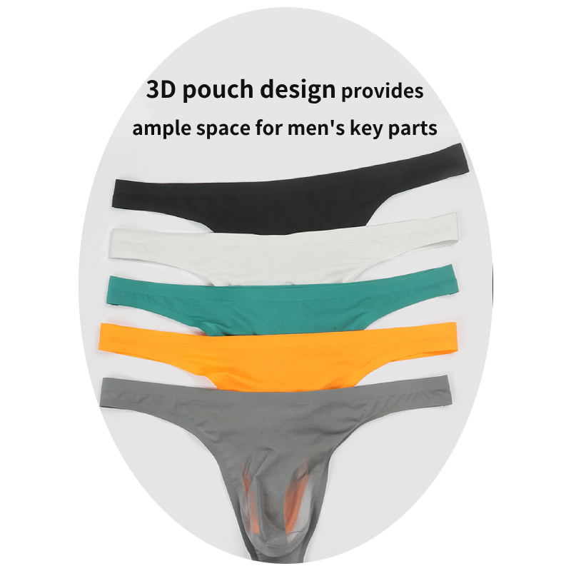 Fashionable Seamless Nylon Panties for Men with Breathable and Comfortable Fit 10