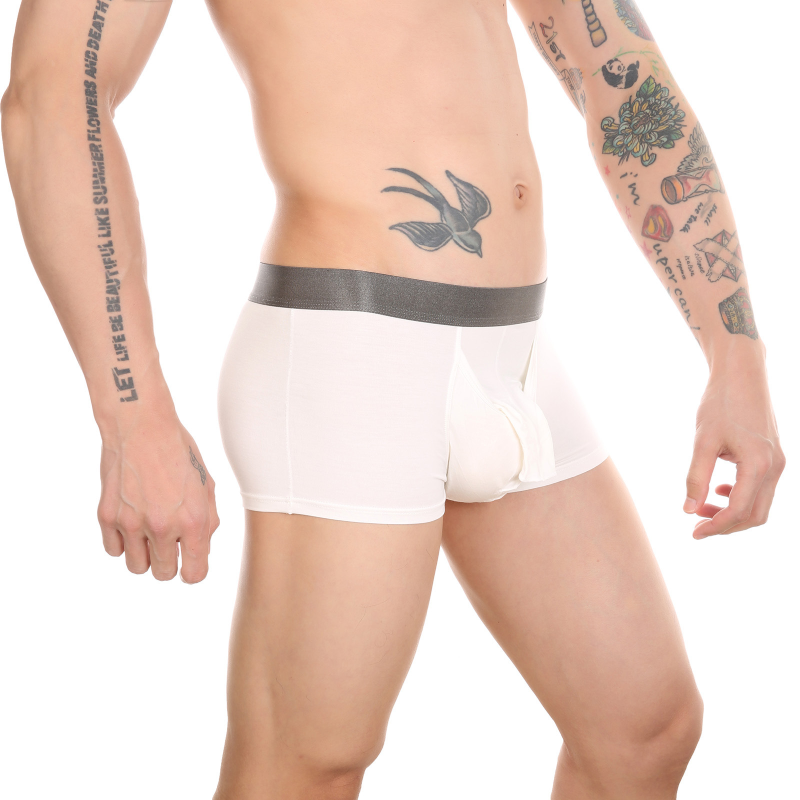 Soft and Breathable Men's Bamboo Fiber Elephant Trunk Underwear 11