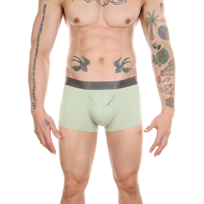 Soft and Breathable Men's Bamboo Fiber Elephant Trunk Underwear 16