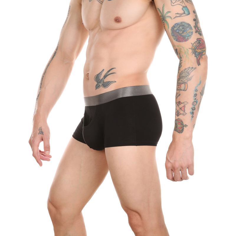 Soft and Breathable Men's Bamboo Fiber Elephant Trunk Underwear 7